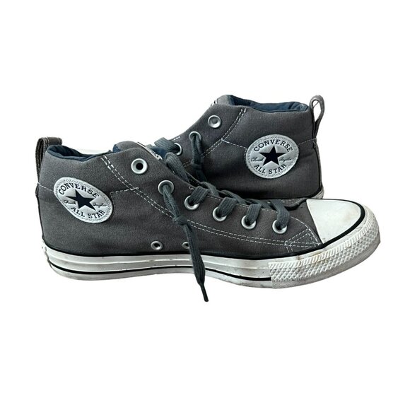 Converse Other - Converse Men's 7 Chuck Taylor Street Mid Hi Top Gray Cushioned Sneakers 146174F